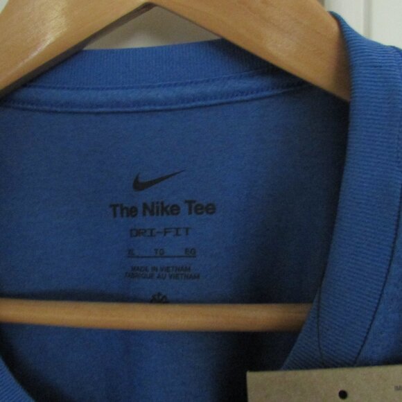 NEW Nike Dri-Fit Tee, blue, Men's size XL - Picture 5 of 6